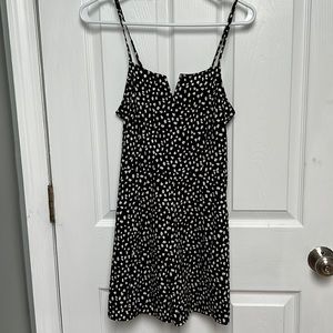 Black and white romper